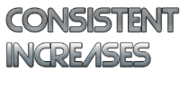 Consistent increases